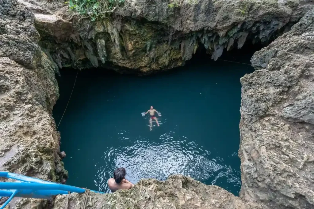 7 Best Bohol Caves for Spelunking Adventures – Explore Underground Wonders & Historic Hideouts 5 bohol cabagnow pool cave anda love dot