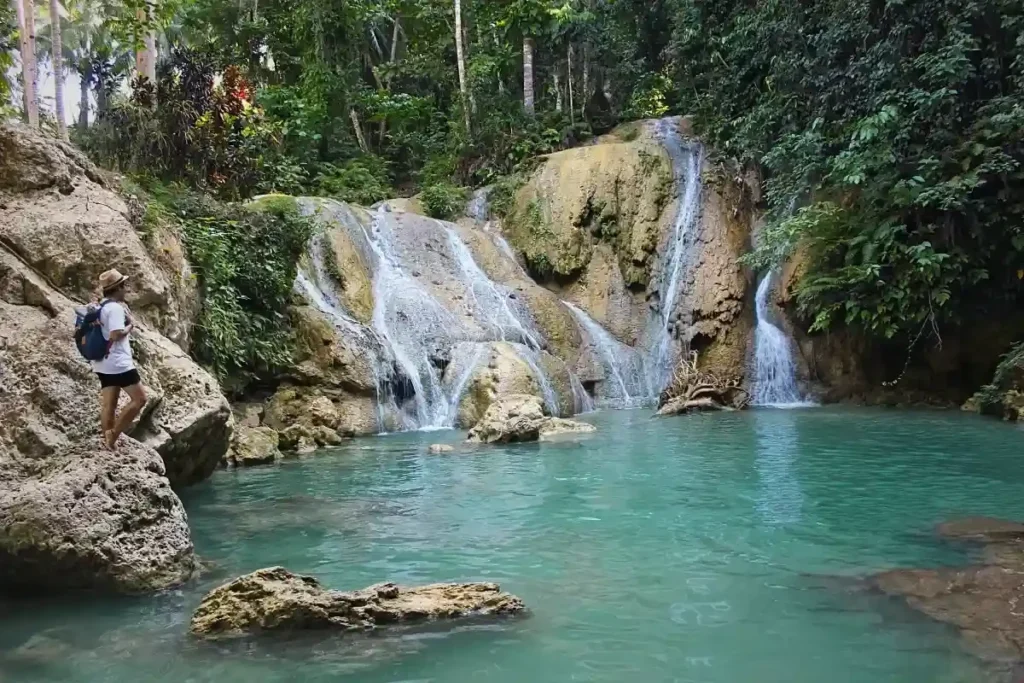bohol jagna bohol waterfalls spring dot