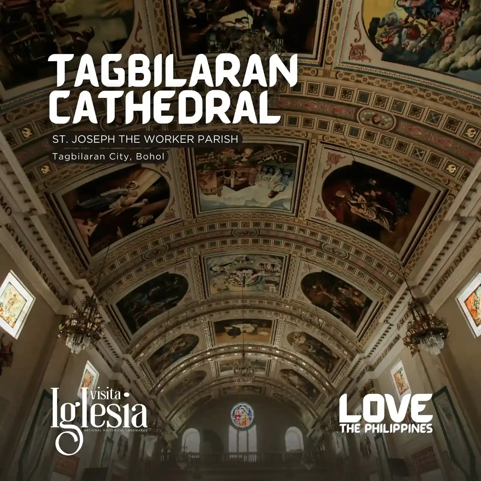 bohol visita iglesia tagbilaran cathedral