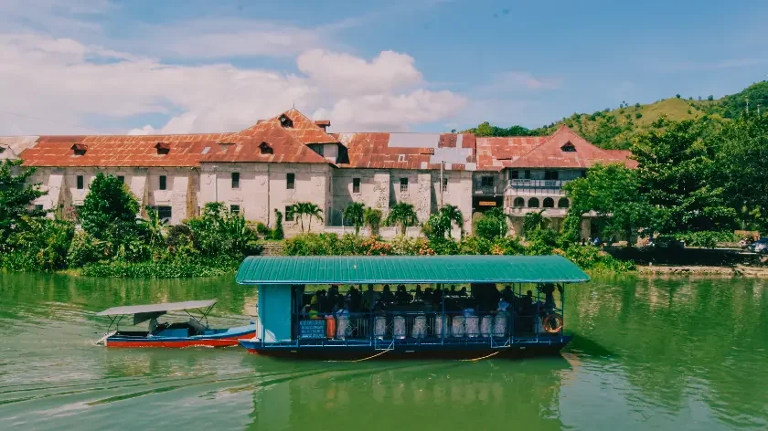 7 Best Cebu to Bohol Day Tours: Inter-Island Adventures Made Easy 10 loboc river cruise boat church at background dsc1662 w400